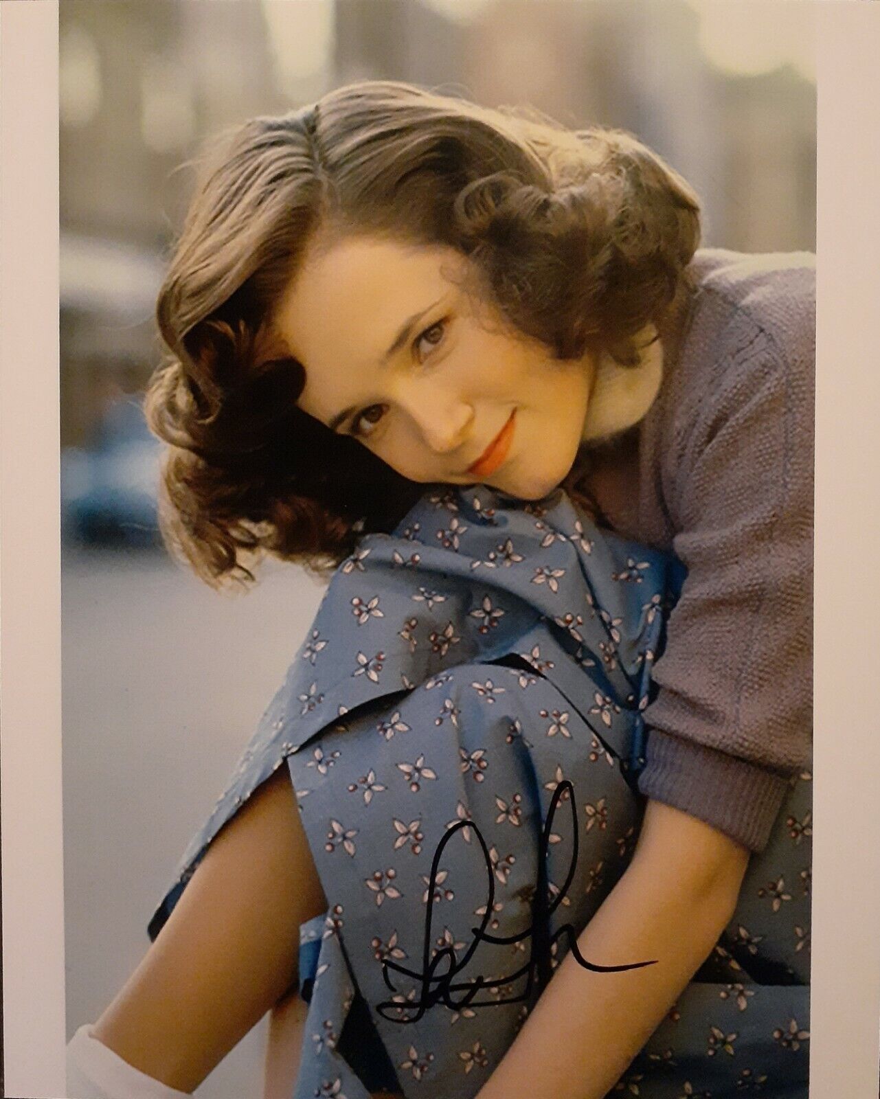 Lea Thompson sgned 8x10