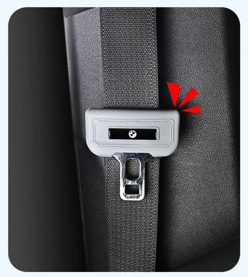Seat belt silicone protective cover(2PC)