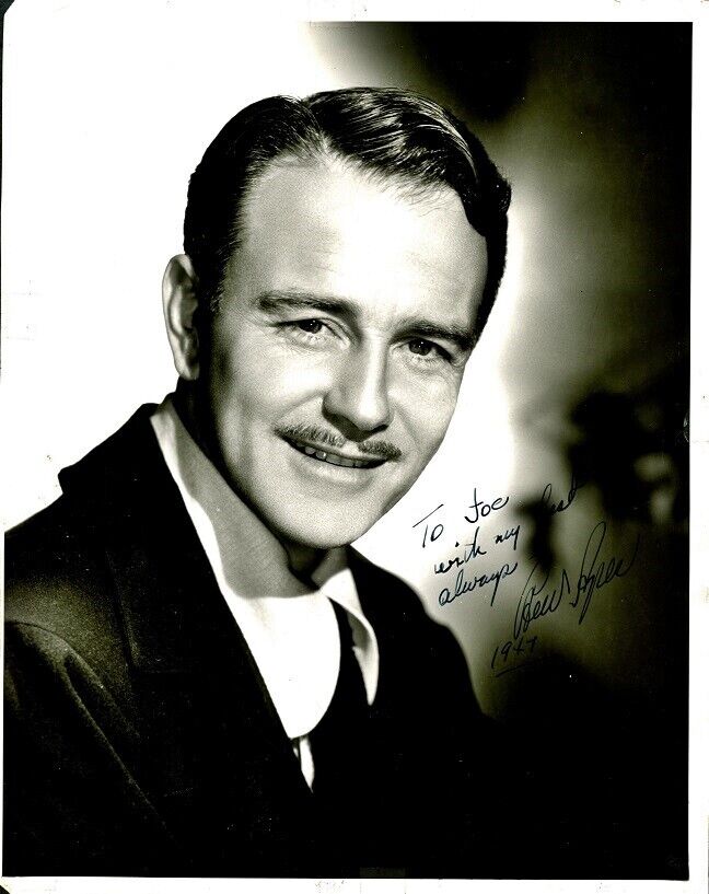 Vintage LEW AYRES Signed Photo Poster painting