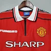 1998/1999 Retro Manchester United Home Football Shirt 1:1 Thai Quality love fball
