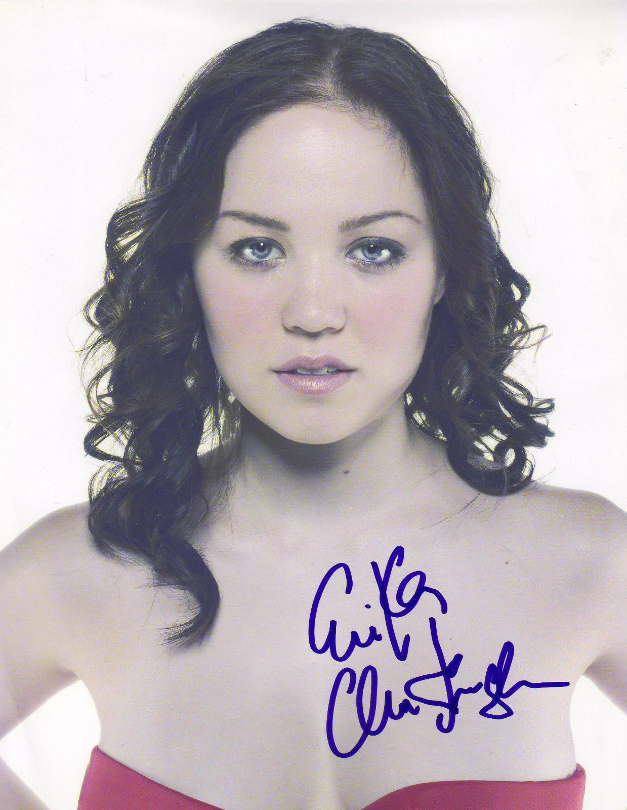 ERIKA CHRISTENSEN AUTOGRAPH SIGNED PP Photo Poster painting POSTER