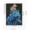 Diamond Painting -DIY Round Partial AB Drill Blonde Princess(45x55cm)