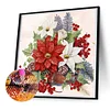 Diamond Painting-DIY Crystal Rhinestone Xmas Flower
