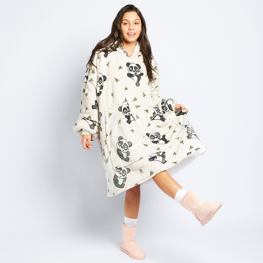 Panda Blanket Hoodie
