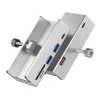 Under-desk Bracket Expansion Dock USB3.0 Multi-Function Splitter Snap-on Typec Expander With Power Port Card Reader