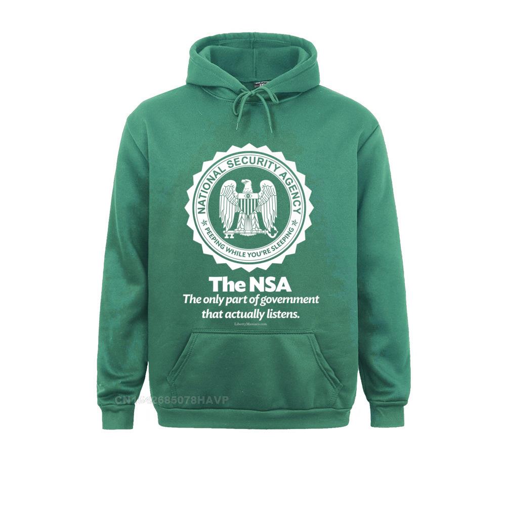 Cotton Tshirt The NSA The Only Part Of Government That Actually Listens Long Sleeve Hoodies Women's Sweatshirts Comfortable Sportswears Newest t -shirt Tee