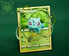 Kanto Starter Pokemon Coming Out From Pokemon Card - Pokemon Resin Statue - GEISHA Studio