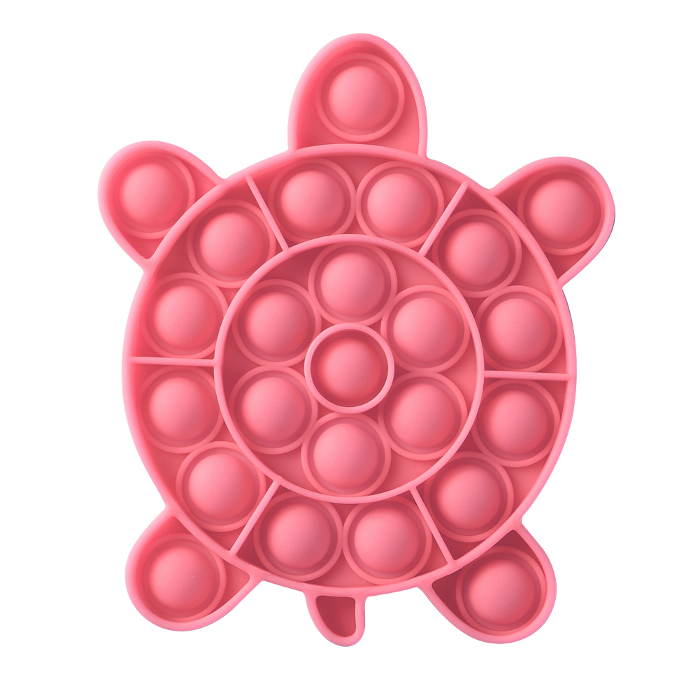 

Tortoise Push Bubble Sensory for Autism Needs Stress Reliever Toys (Pink), 501 Original