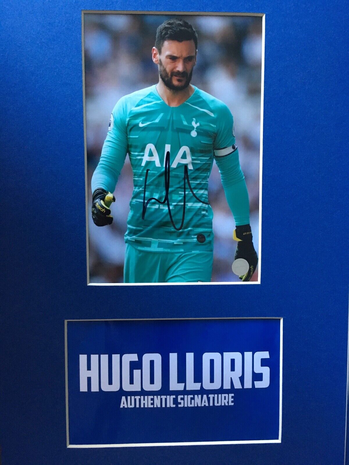 HUGO LLORIS - TOTTENHAM HOTSPUR FOOTBALLER - SUPERB SIGNED Photo Poster painting DISPLAY