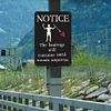 Warning Notice - Vintage Metal Signs(12*16Inch) - Warning