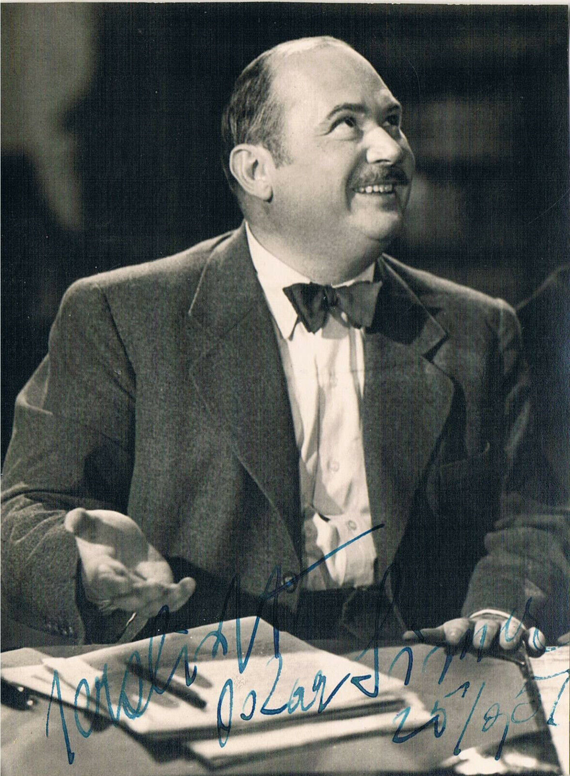 Oskar Sima 1896-1969 autograph signed postcard Photo Poster painting 4x6