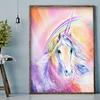 Diamond Painting-DIY Full Round Drill Cartoon Unicorn