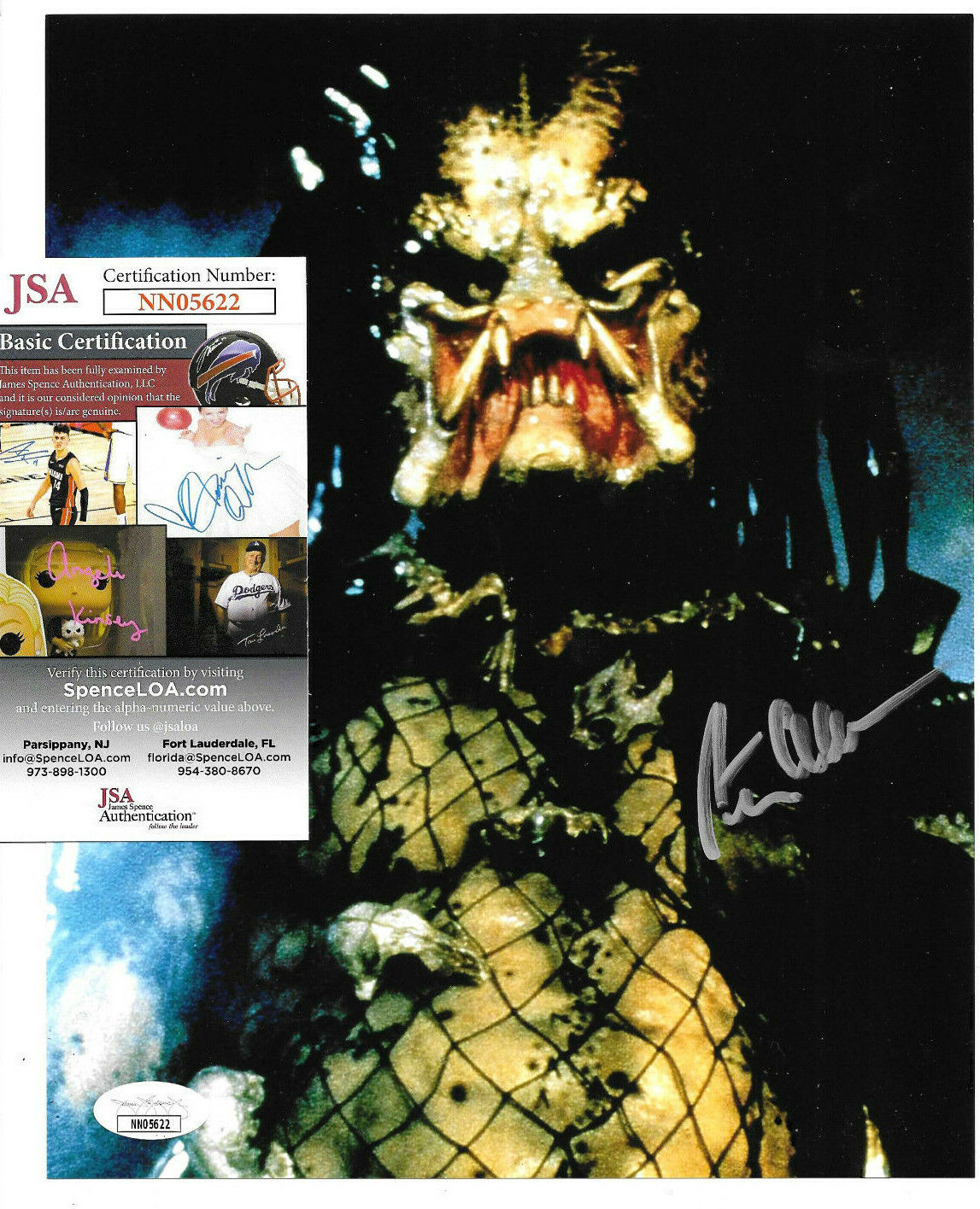 Peter Cullen Authentic Signed 8x10 Photo Poster painting Autograph, Voice of Predator, JSA COA