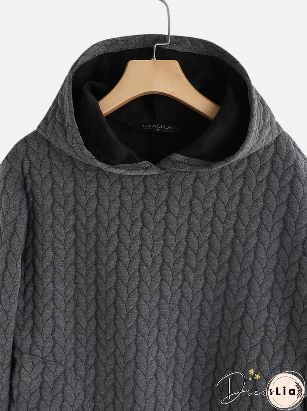 Women Casual Asymmetrical Hem Long Sleeve Hoodies