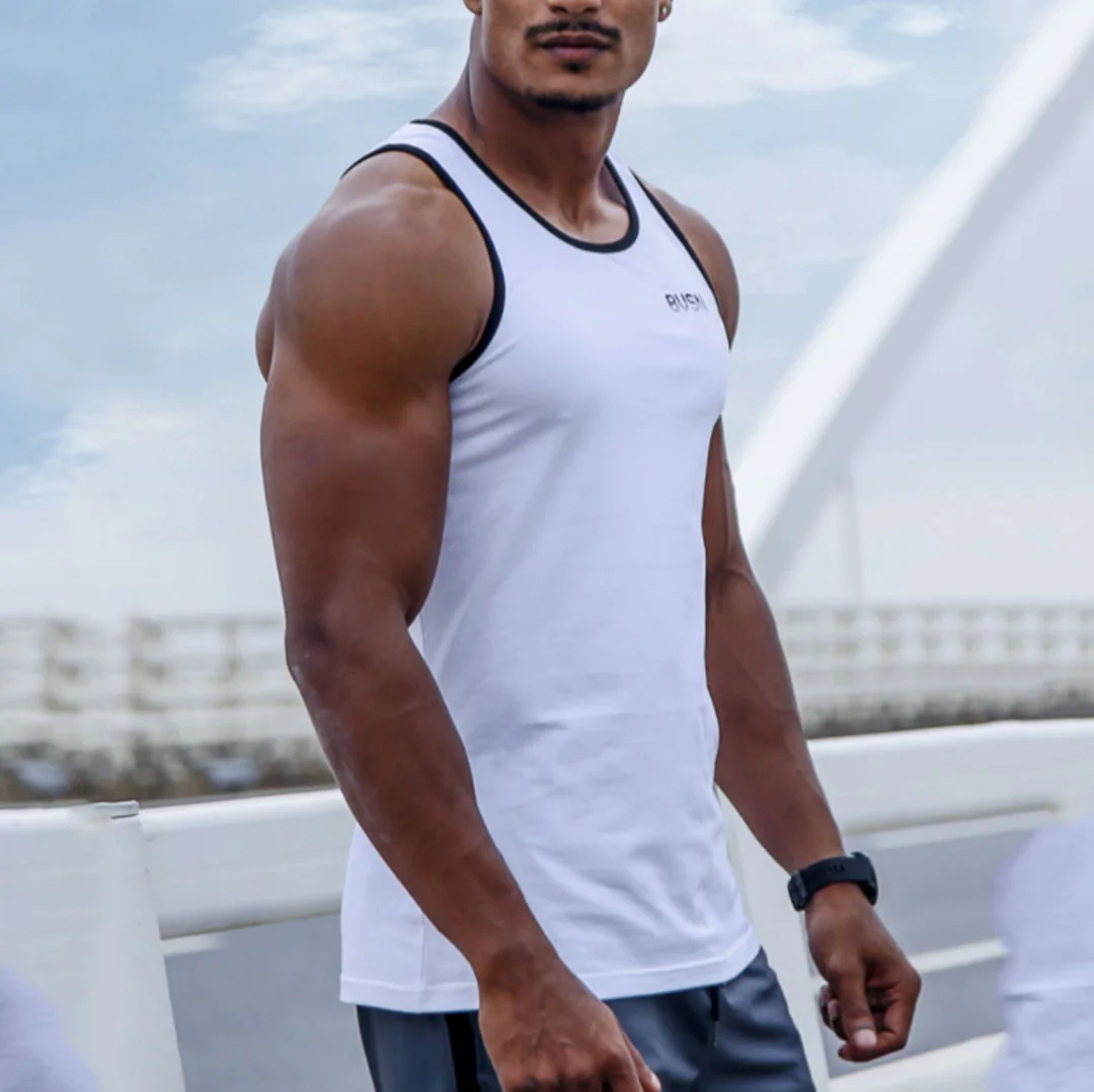 Men's Trendy Printed Casual Tank Top-inspireuse