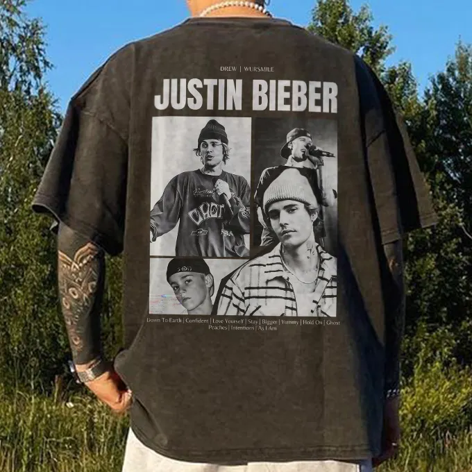 Justin Bieber Printed Men's T-shirt