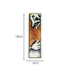 2pcs Animal 2-Strand 14CT Counted Cross Stitch Bookmarks (Tiger-XJL028)
