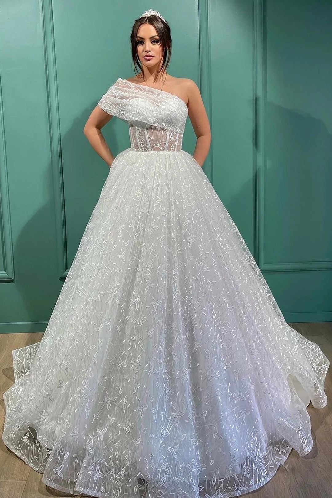Gorgeous Lace Wedding Dress Bridal Gown Corset Plus Size Ivory Custom made  NEW | eBay