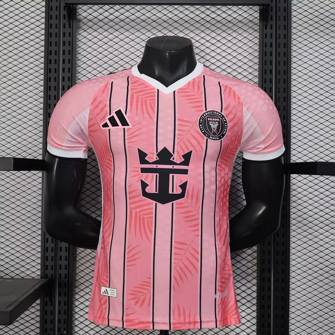 25/26 Miami Pink Player Version Football Shirt Thai Quality
