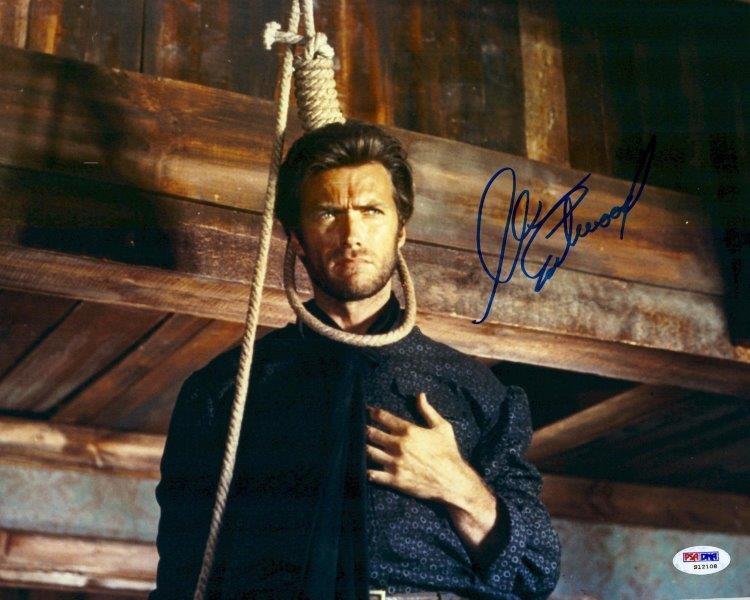 REPRINT - CLINT EASTWOOD Hang'em High Signed 8 x 10 Photo Poster painting Poster