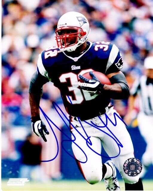 Antowain Smith Signed New England Patriots 8x10 Photo Poster painting - 2x Super Bowl Champion