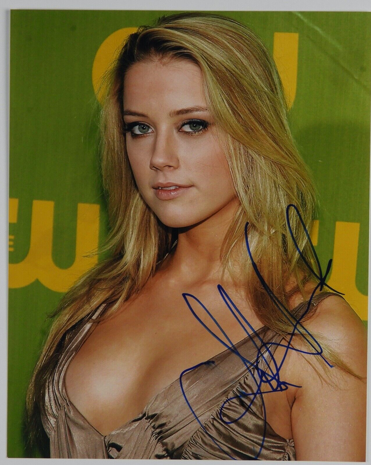 Amber Heard JSA Signed Autograph 8 x 10 Photo Poster painting Aquaman