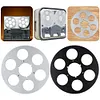 Metal Tape Reel Nab Hub 10.5x1/4in Open Reel Takeup Reel for Maxell Zonal Studer