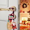 Christmas Snowman Diamond Painting Door Handle Hanging Sign Door Wooden Pendant Kit