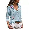 Woman Blouse Is Thin And Elegant Chiffon Shirt