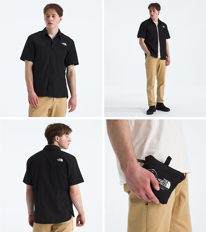 The North Face Mâneci scurte de vară casual