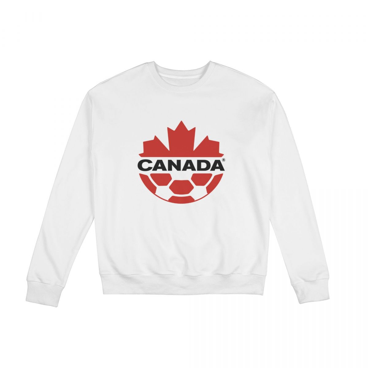 Canada National Football Team Sweatshirt Round Neck Tops