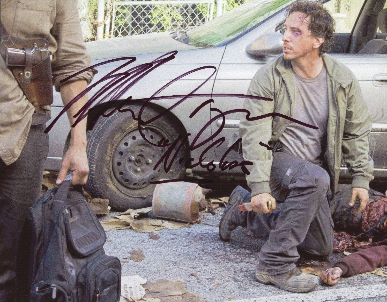 MICHAEL TRAYNOR Authentic Hand-Signed Nicholas THE WALKING DEAD