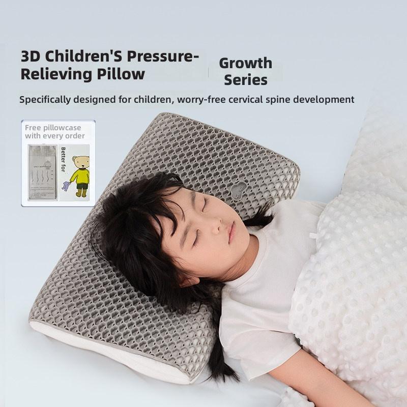 3D Children's Pressure-Relieving Pillow for Healthy Cervical Spine Growth