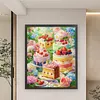 Cake Desserts-11CT Stamped Cross Stitch 55*65cm/21.65*25.59in (Big Size) tapestrymarket