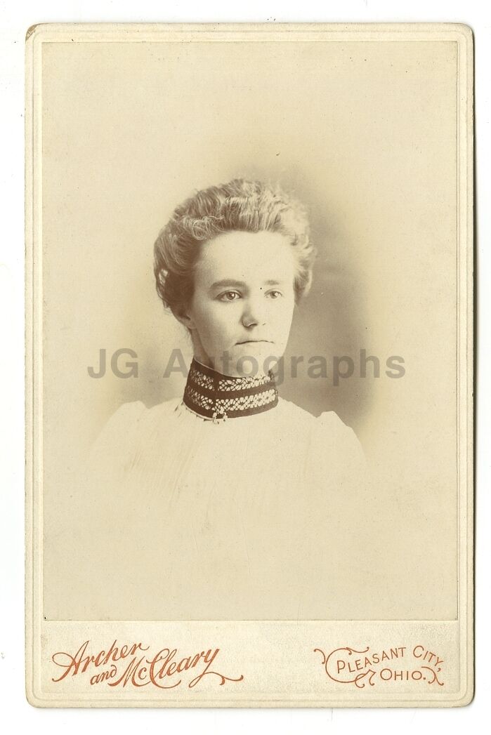 19th Century Fashion - 19th Century Cabinet Card Photo Poster paintinggraph - Pleasant City, OH