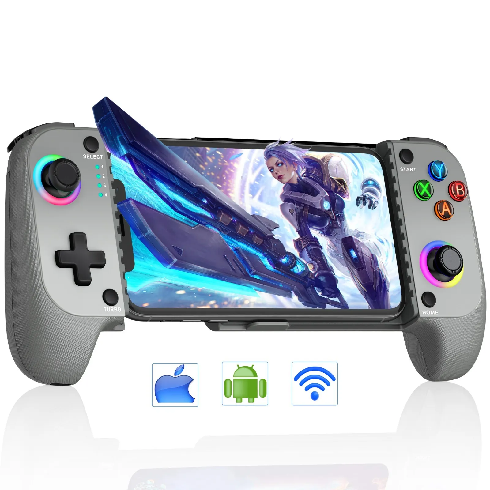 Ios Game Controller Tech Stack Game Controller for iOS/Android,Wireless Mobile Game Controller Hall ...