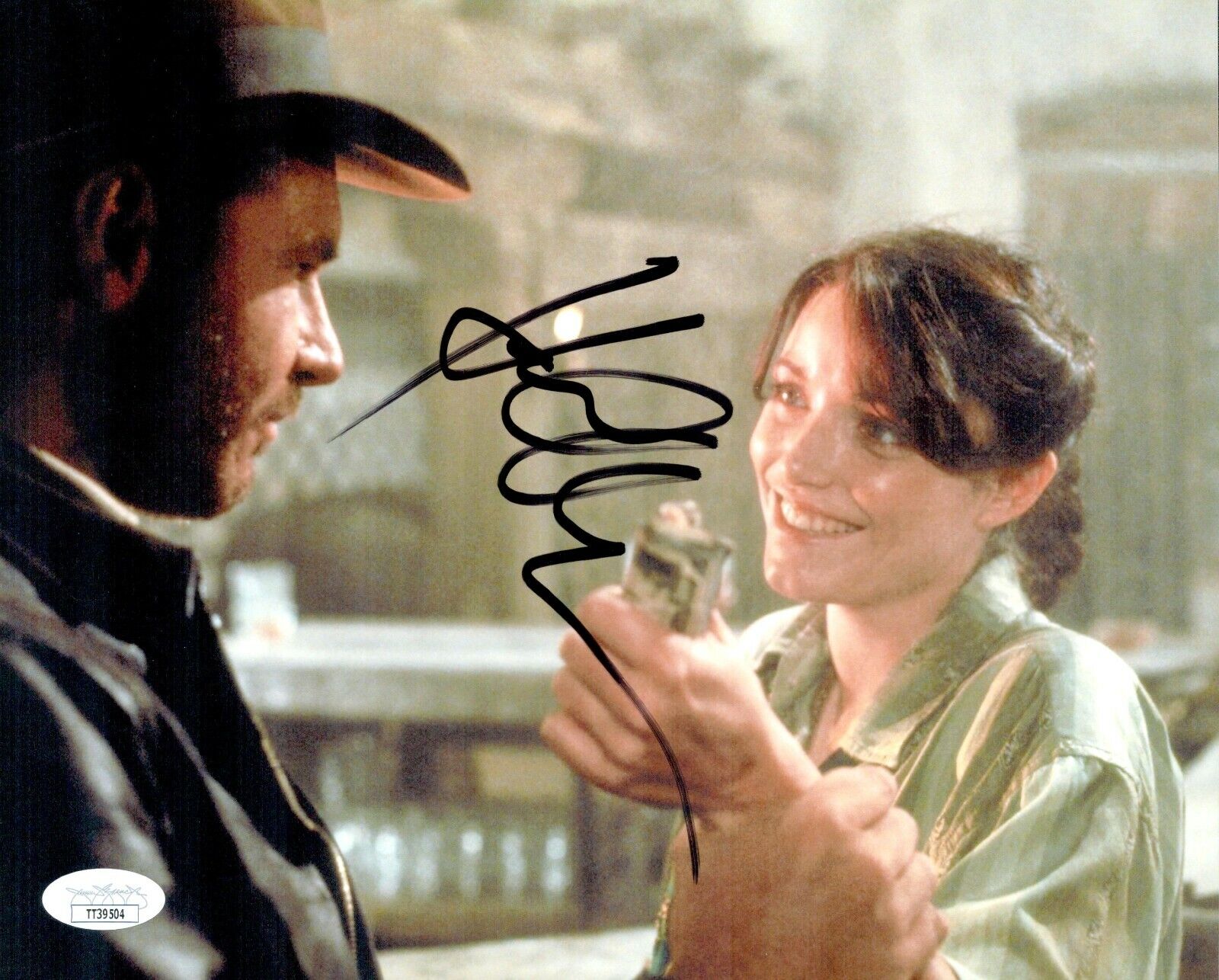 Karen Allen Signed 8x10 Raider of the Lost Ark Marion