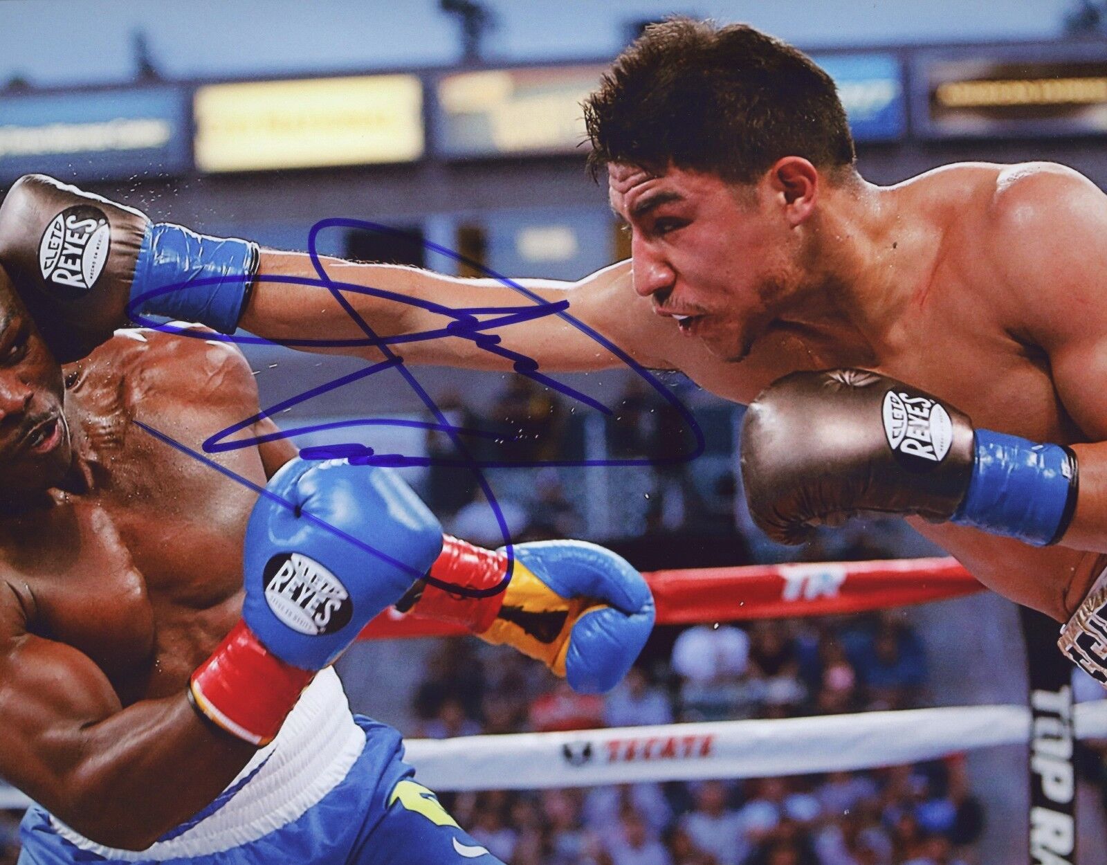 ~~ JESSIE VARGAS Authentic Hand-Signed BOXING 8x10 Photo Poster painting ~~