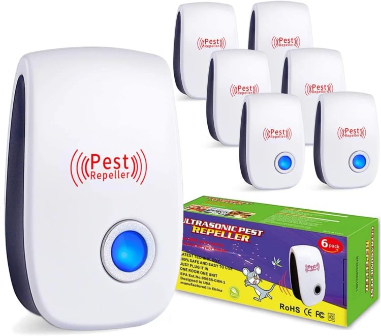Electronic Ultrasonic Pest Repeller Pest Control Indoor Outdoor