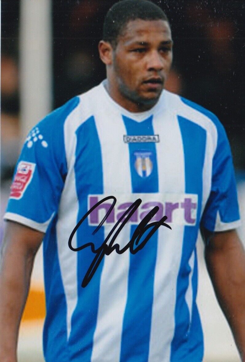 CLIVE PLATT HAND SIGNED 6X4 Photo Poster painting COLCHESTER UNITED FOOTBALL AUTOGRAPH 2