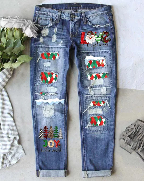 Merry Christmas Jeans