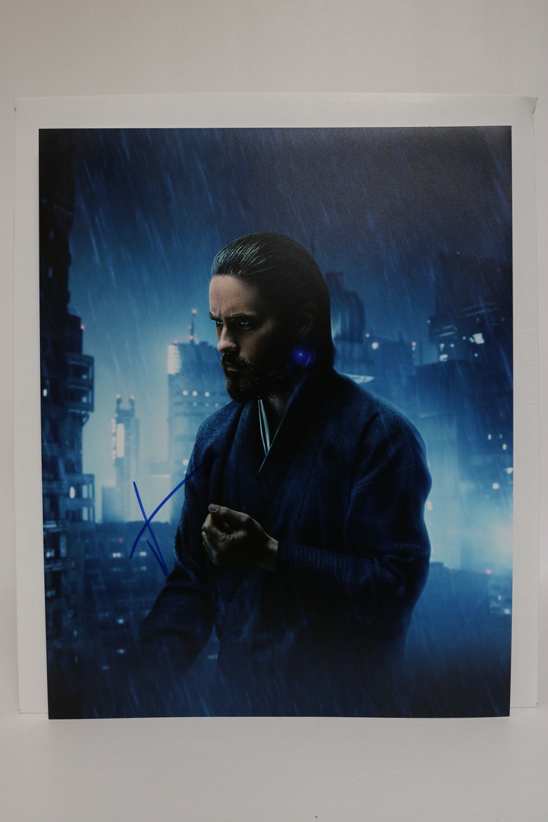 Jared Leto Signed Autographed 'Blade Runner 2049' Glossy 11x14 Photo Poster painting - COA Matching Holograms