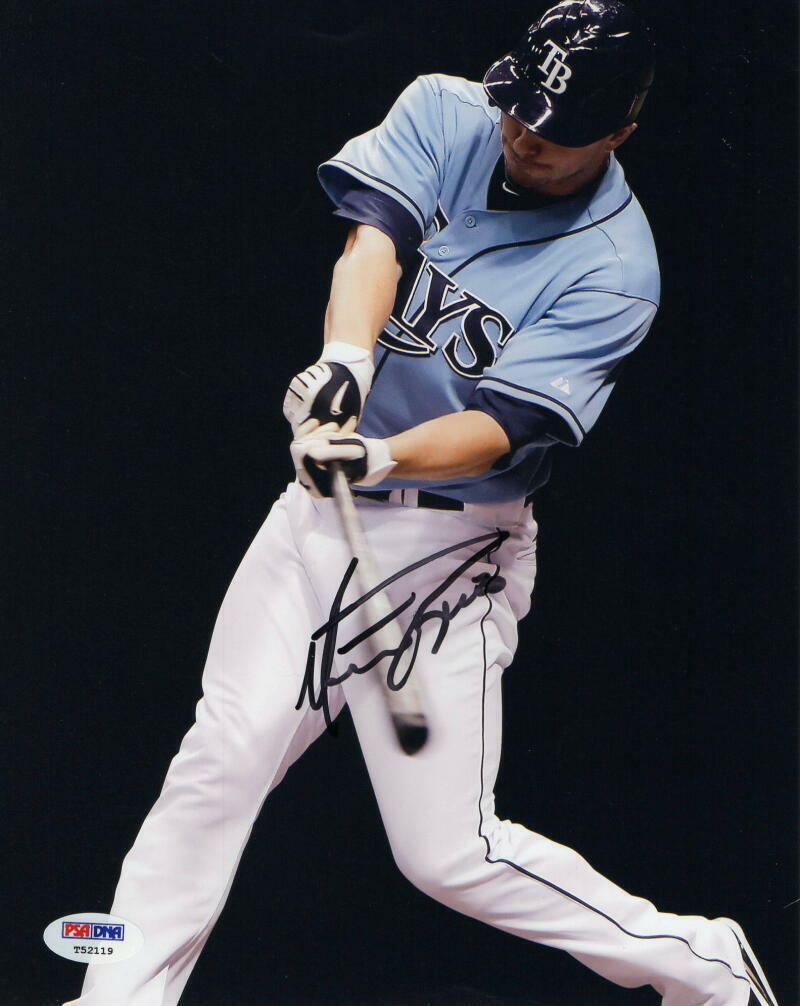 MATT JOYCE SIGNED AUTOGRAPH 8x10 Photo Poster painting - TAMPA BAY RAYS ALL-STAR, RARE W/ PSA