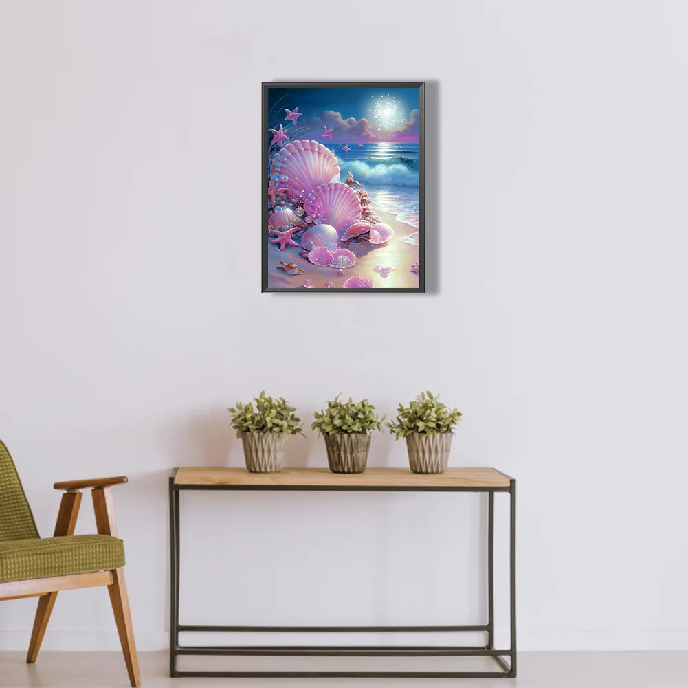 Diamond Painting - Full Round Drill - Beach(30*40cm)