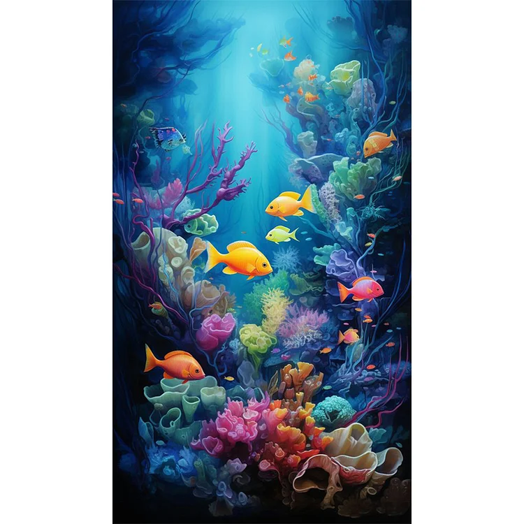Seabed - Painting By Numbers - 40*70CM gbfke