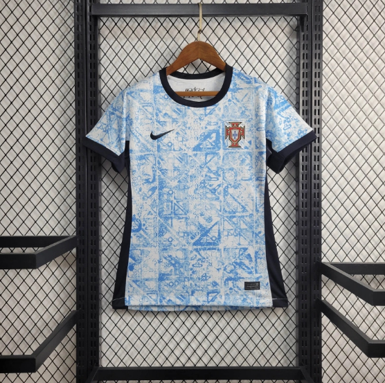 2024 Portugal Away Women Football Shirt Thai Quality