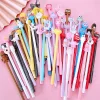 12/20/24/30/40/50PCS Cute Random Mixed Cartoon 0.5mm Gel Pen School Opens Season Student Office Stationery