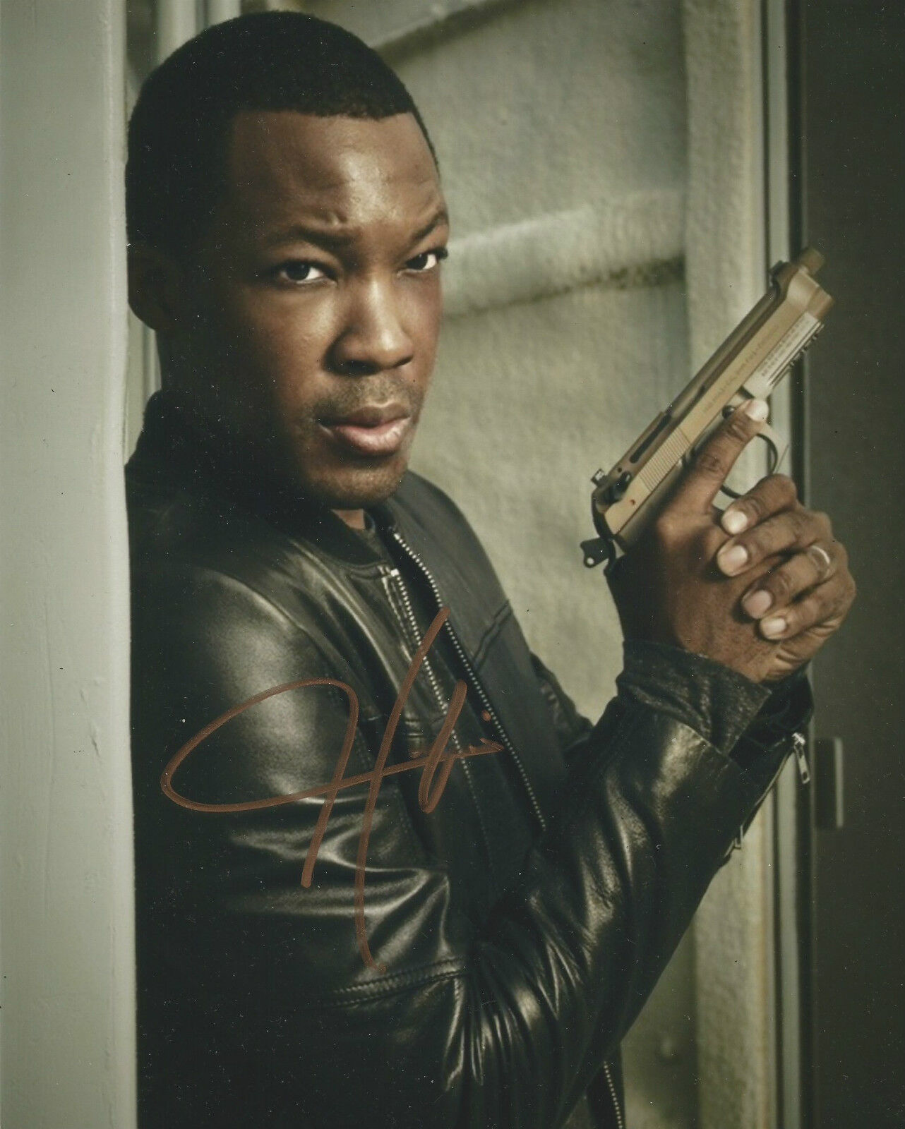 Corey Hawkins Signed 24:Legacy 10x8 Photo Poster painting AFTAL