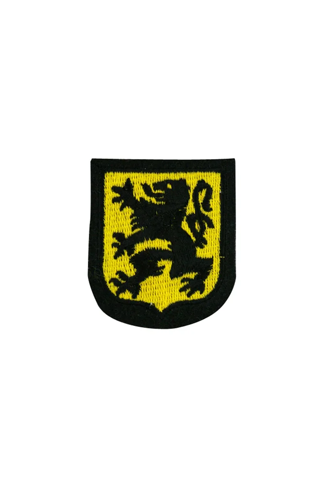   Flemish Volunteer Armshield Embroidery German-Uniform