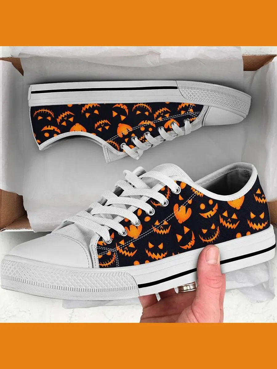 Color Block Street All Season Printing Flat Heel Canvas Plus Size Canvas EVA Sneakers for Women